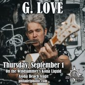 G. Love on the Liquid Aloha Beach Stage