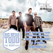 RESCHEDULED Big Head Todd & the Monsters on the Liquid Aloha Beach Stage (Thursday)