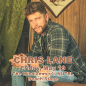 Chris Lane on the NÜTRL Beach Stage